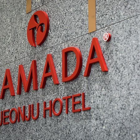 Hotel Ramada By Wyndham Jeonju Exterior foto